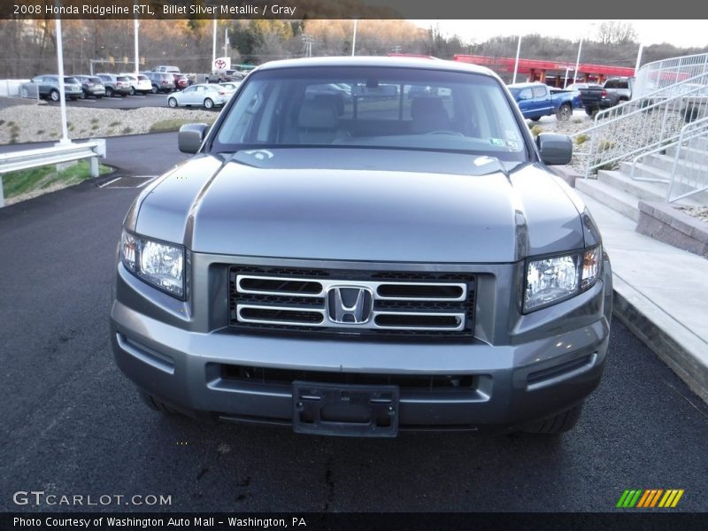 Billet Silver Metallic / Gray 2008 Honda Ridgeline RTL
