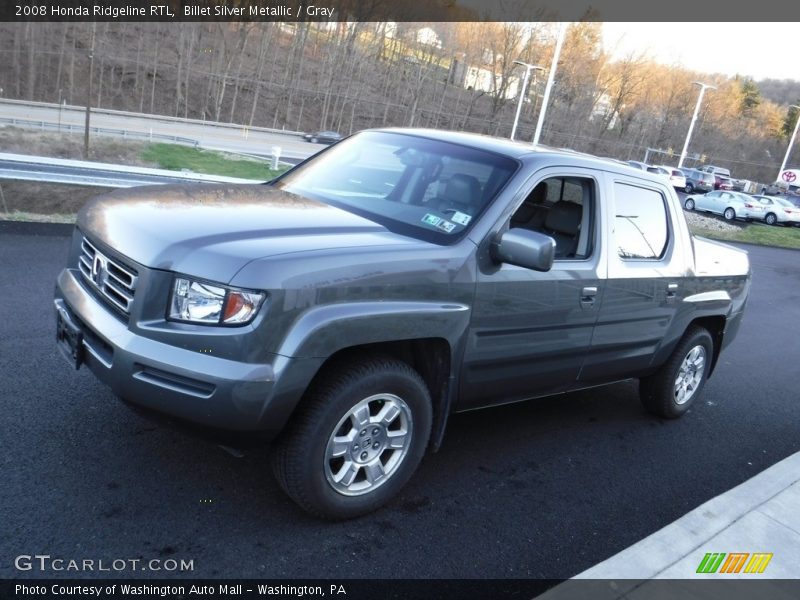 Billet Silver Metallic / Gray 2008 Honda Ridgeline RTL