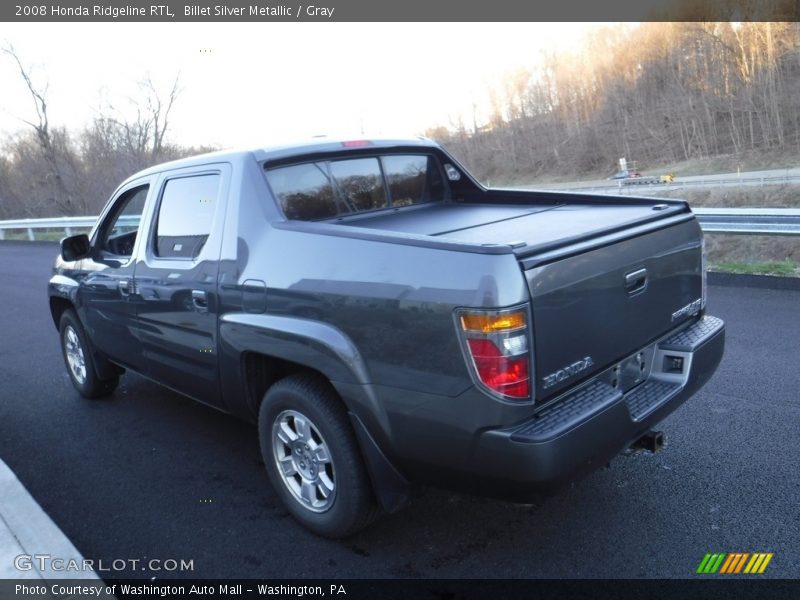 Billet Silver Metallic / Gray 2008 Honda Ridgeline RTL
