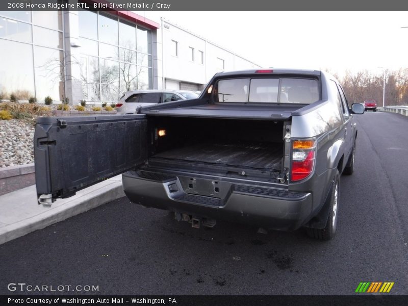 Billet Silver Metallic / Gray 2008 Honda Ridgeline RTL