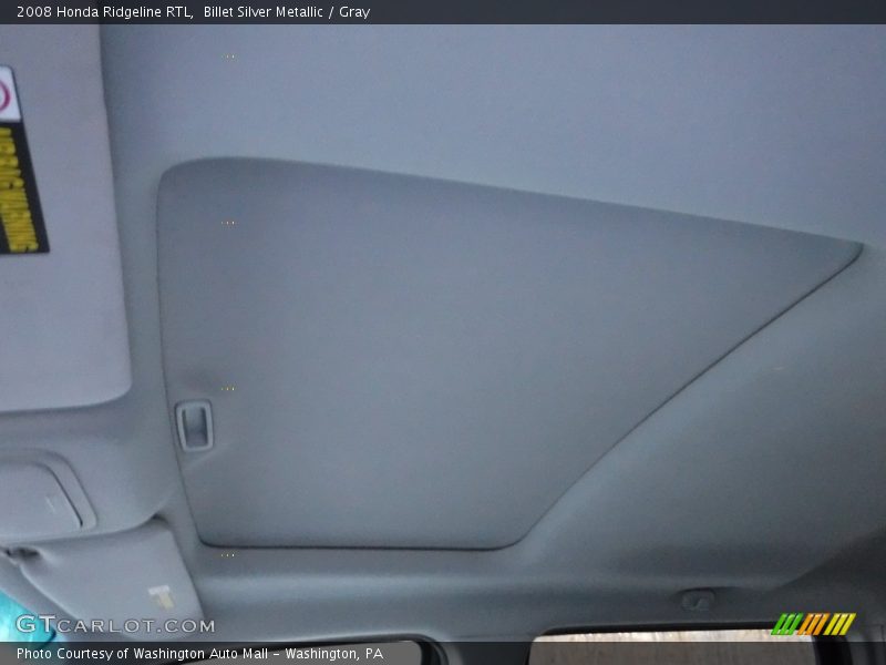 Billet Silver Metallic / Gray 2008 Honda Ridgeline RTL