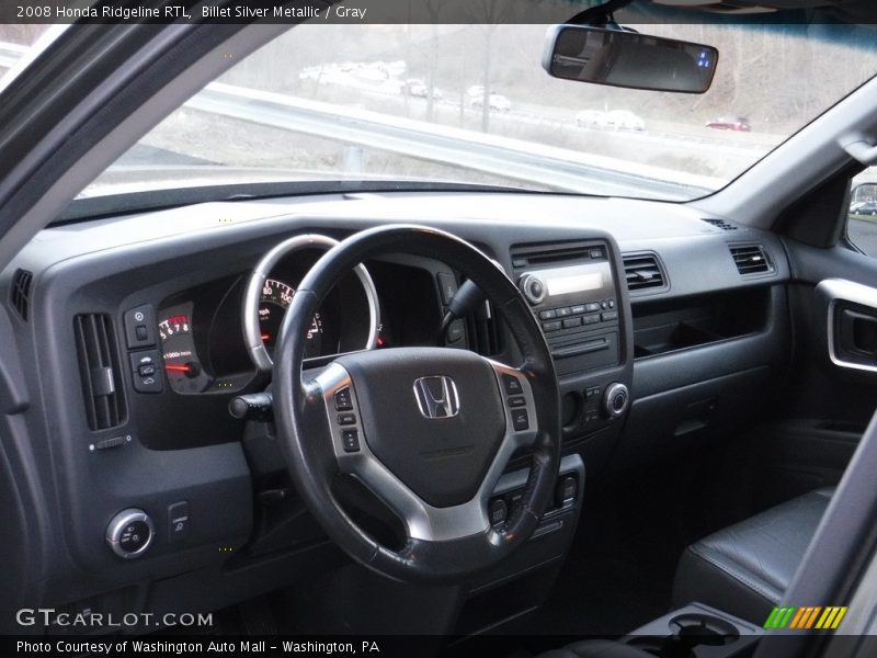 Billet Silver Metallic / Gray 2008 Honda Ridgeline RTL