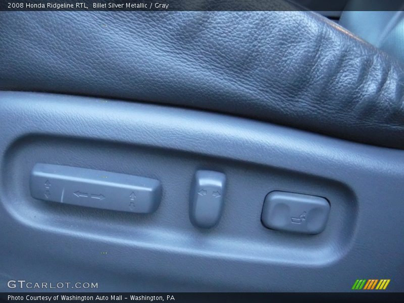 Billet Silver Metallic / Gray 2008 Honda Ridgeline RTL