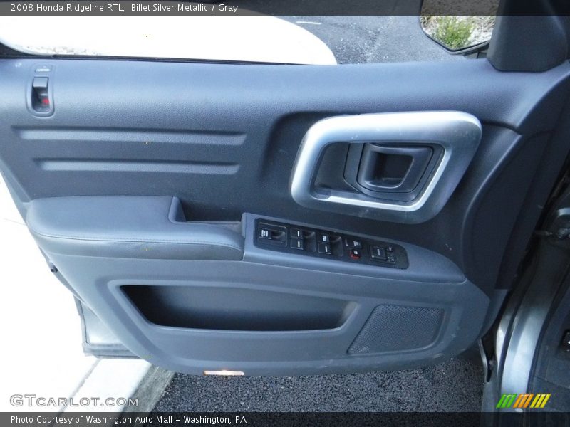 Billet Silver Metallic / Gray 2008 Honda Ridgeline RTL