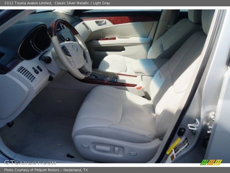 Classic Silver Metallic / Light Gray 2012 Toyota Avalon Limited