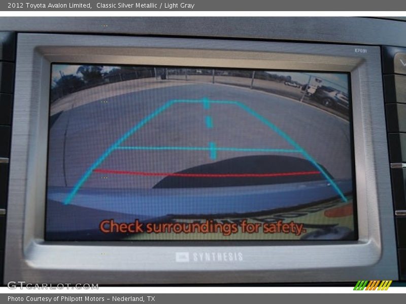 Classic Silver Metallic / Light Gray 2012 Toyota Avalon Limited