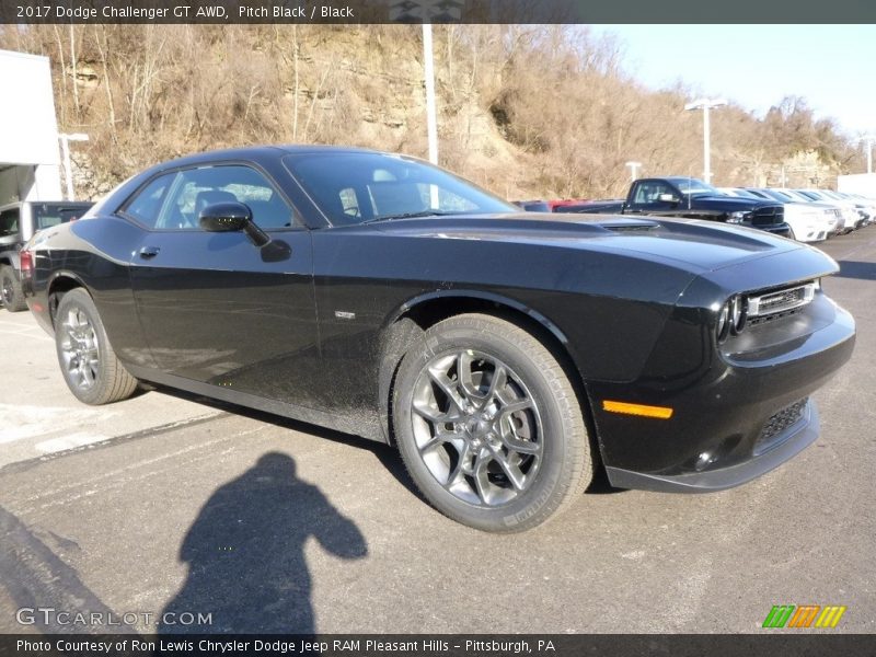 Pitch Black / Black 2017 Dodge Challenger GT AWD