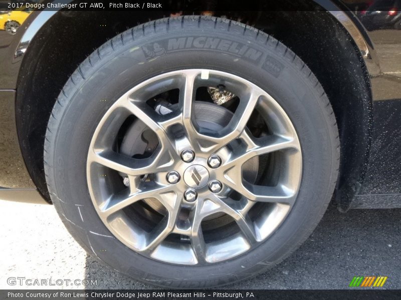Pitch Black / Black 2017 Dodge Challenger GT AWD