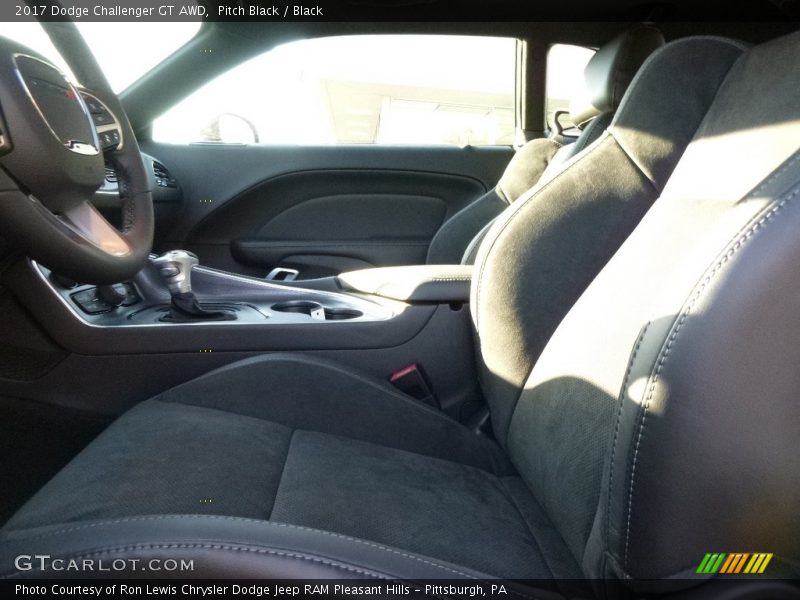 Pitch Black / Black 2017 Dodge Challenger GT AWD