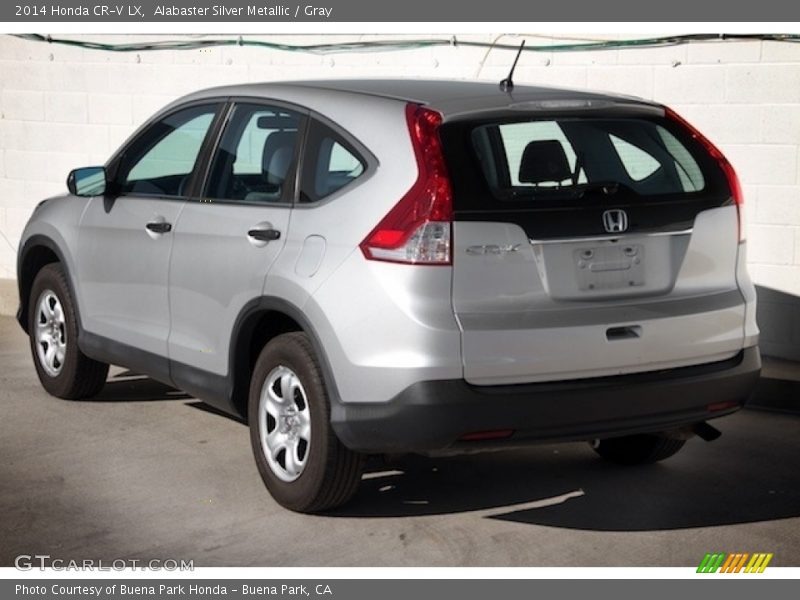 Alabaster Silver Metallic / Gray 2014 Honda CR-V LX