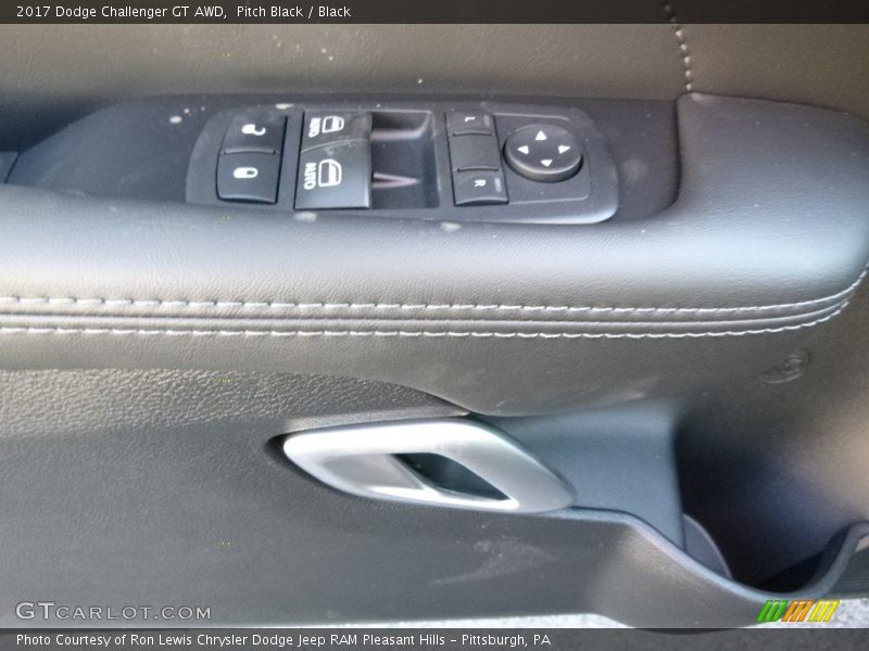 Pitch Black / Black 2017 Dodge Challenger GT AWD