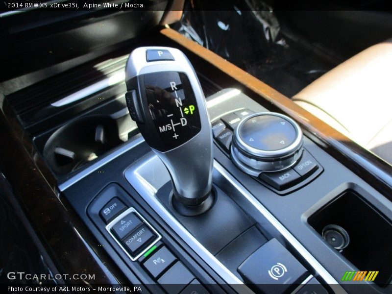 Alpine White / Mocha 2014 BMW X5 xDrive35i