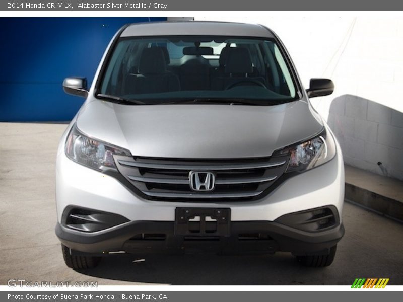 Alabaster Silver Metallic / Gray 2014 Honda CR-V LX