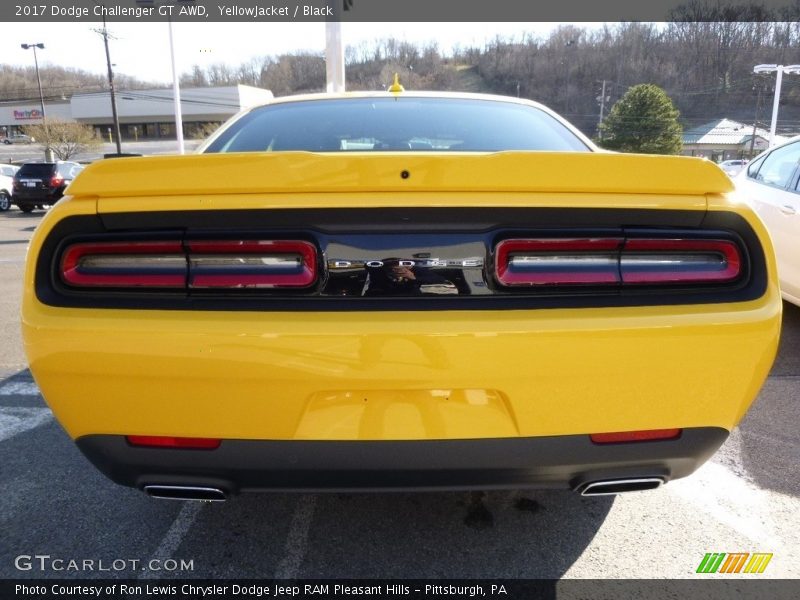 YellowJacket / Black 2017 Dodge Challenger GT AWD