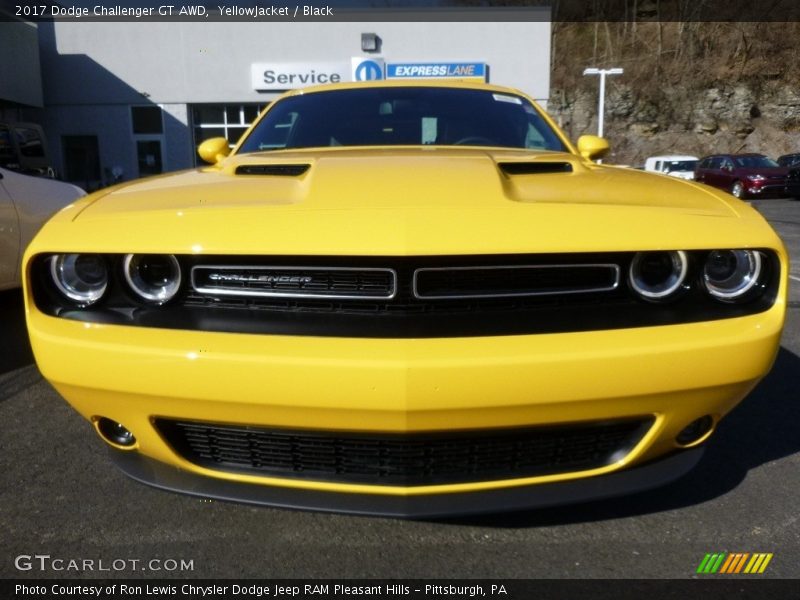 YellowJacket / Black 2017 Dodge Challenger GT AWD