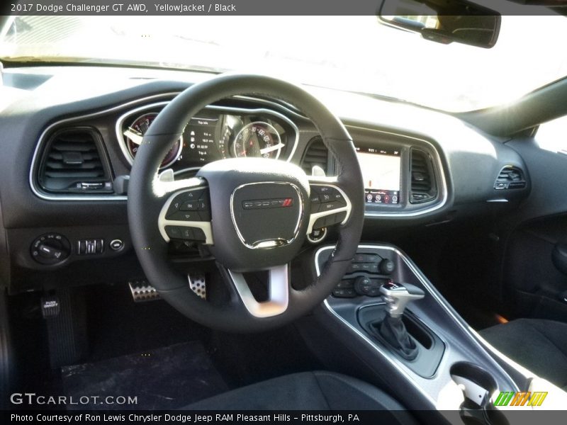 YellowJacket / Black 2017 Dodge Challenger GT AWD