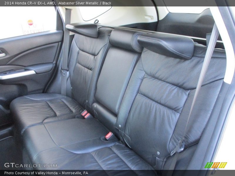 Alabaster Silver Metallic / Black 2014 Honda CR-V EX-L AWD