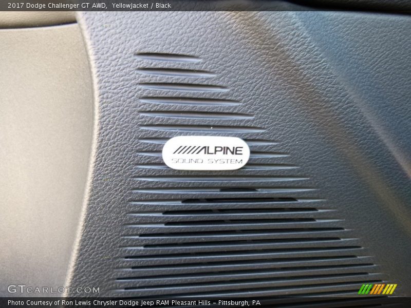 YellowJacket / Black 2017 Dodge Challenger GT AWD