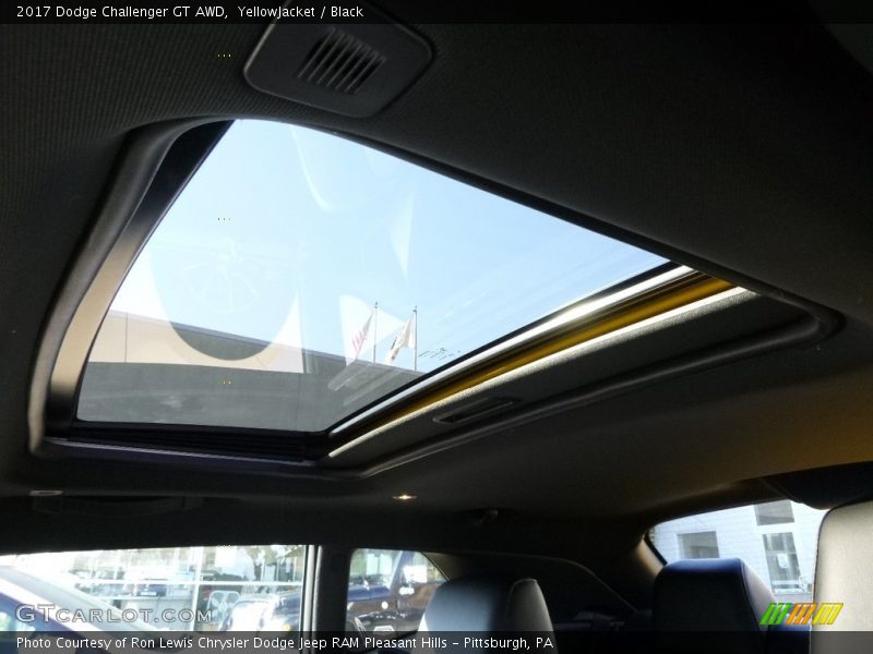 YellowJacket / Black 2017 Dodge Challenger GT AWD