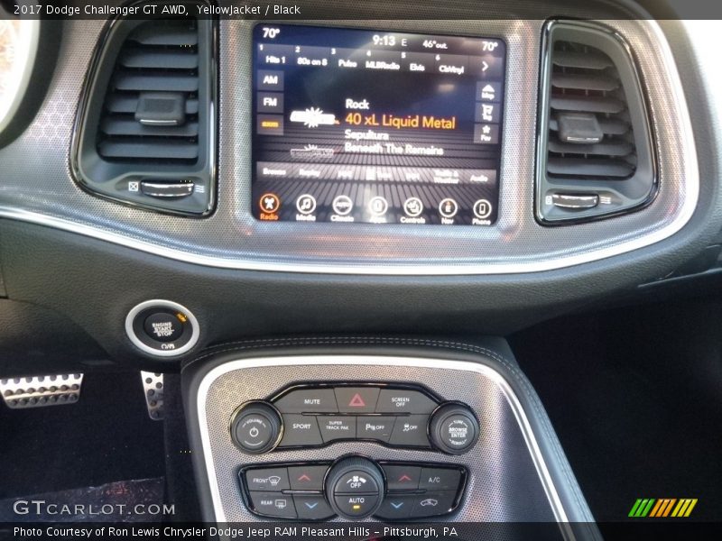 YellowJacket / Black 2017 Dodge Challenger GT AWD