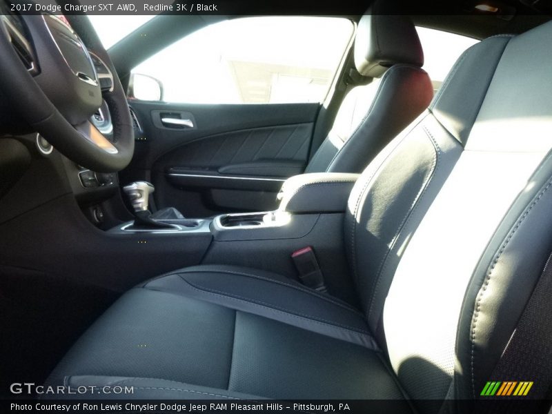 Redline 3K / Black 2017 Dodge Charger SXT AWD