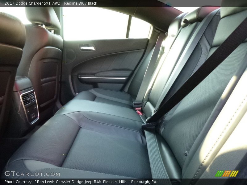 Redline 3K / Black 2017 Dodge Charger SXT AWD