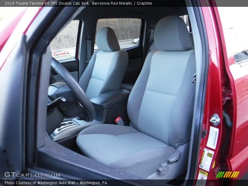 Barcelona Red Metallic / Graphite 2014 Toyota Tacoma V6 SR5 Double Cab 4x4