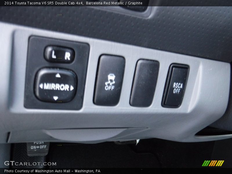 Barcelona Red Metallic / Graphite 2014 Toyota Tacoma V6 SR5 Double Cab 4x4