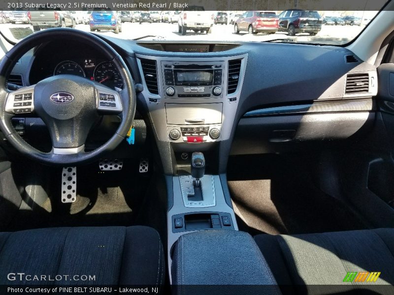 Venetian Red Pearl / Black 2013 Subaru Legacy 2.5i Premium