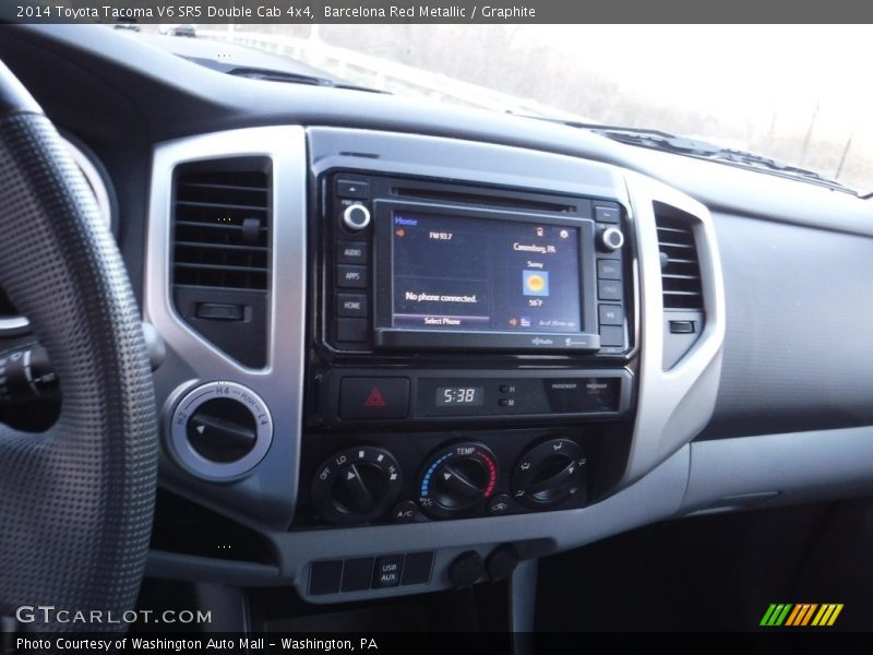 Barcelona Red Metallic / Graphite 2014 Toyota Tacoma V6 SR5 Double Cab 4x4