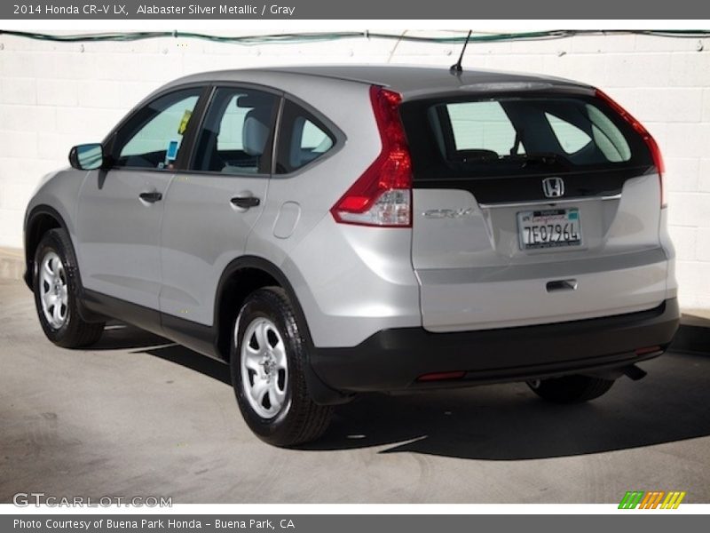 Alabaster Silver Metallic / Gray 2014 Honda CR-V LX