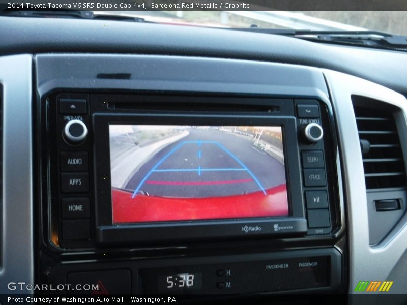 Barcelona Red Metallic / Graphite 2014 Toyota Tacoma V6 SR5 Double Cab 4x4