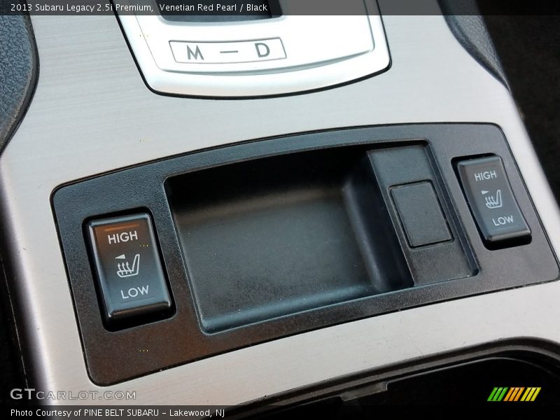 Venetian Red Pearl / Black 2013 Subaru Legacy 2.5i Premium