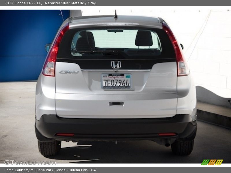 Alabaster Silver Metallic / Gray 2014 Honda CR-V LX