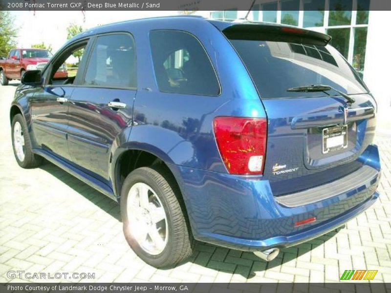 Deep Blue Metallic / Sand 2008 Pontiac Torrent GXP