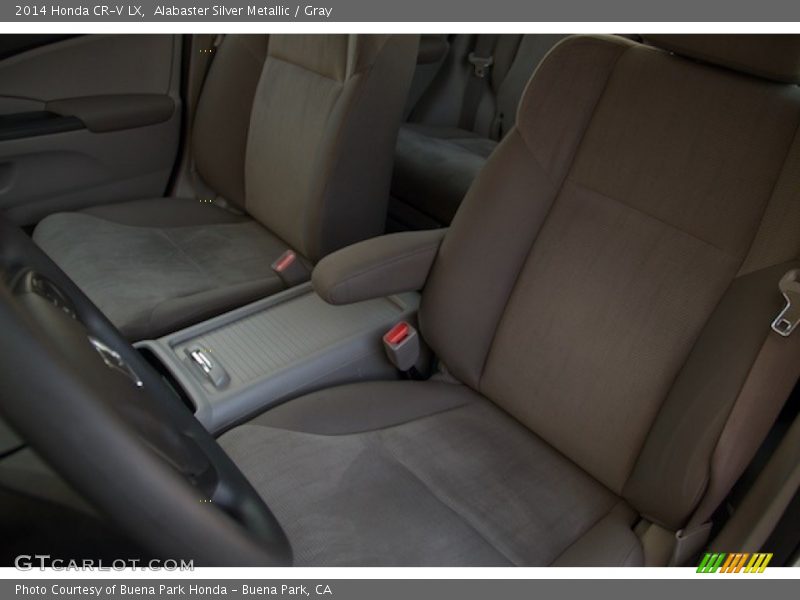 Alabaster Silver Metallic / Gray 2014 Honda CR-V LX