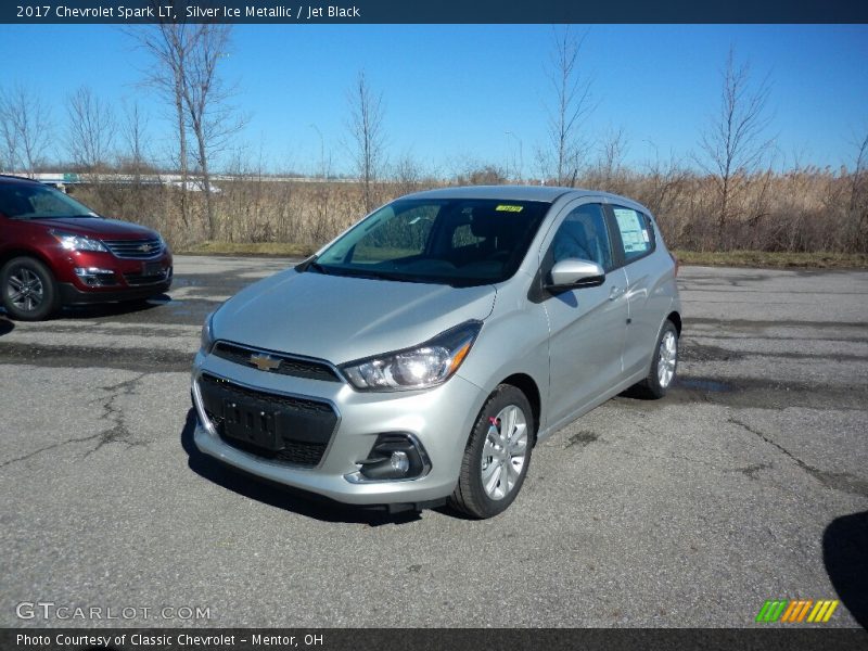 Silver Ice Metallic / Jet Black 2017 Chevrolet Spark LT
