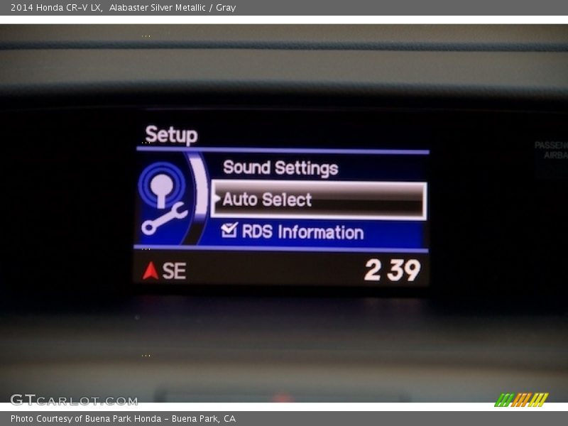 Alabaster Silver Metallic / Gray 2014 Honda CR-V LX