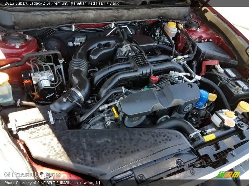Venetian Red Pearl / Black 2013 Subaru Legacy 2.5i Premium