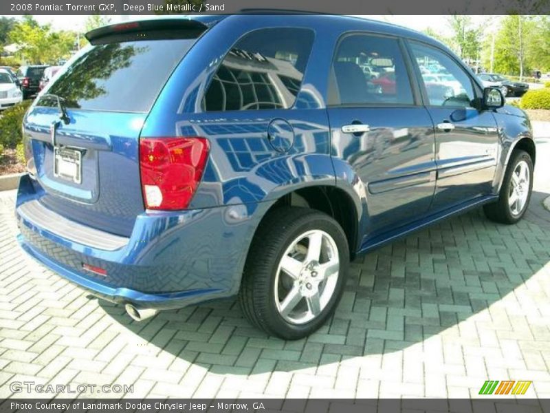 Deep Blue Metallic / Sand 2008 Pontiac Torrent GXP