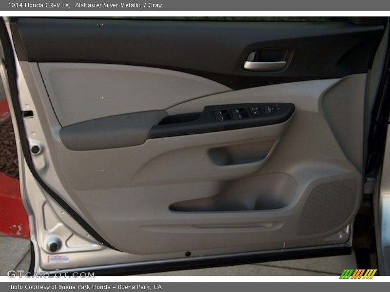 Alabaster Silver Metallic / Gray 2014 Honda CR-V LX