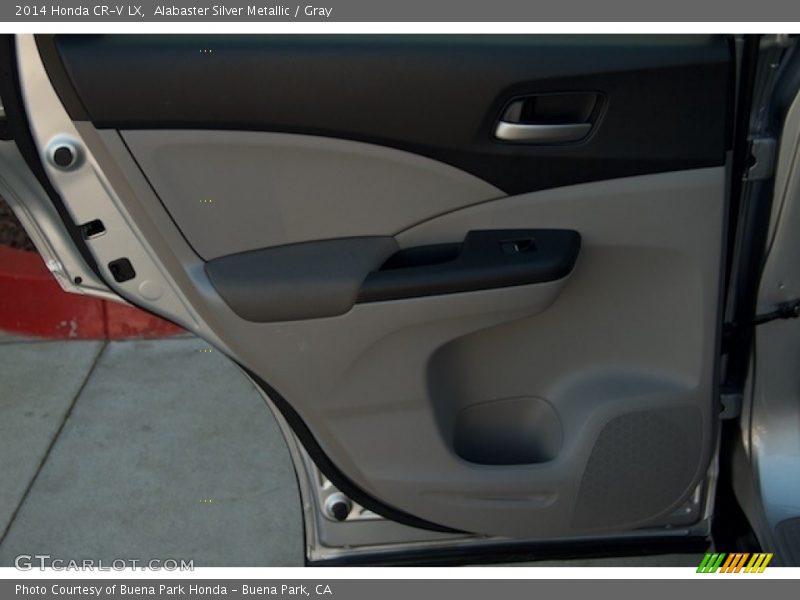 Alabaster Silver Metallic / Gray 2014 Honda CR-V LX