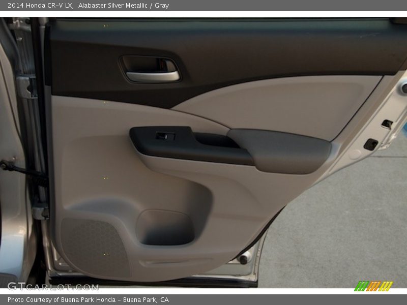 Alabaster Silver Metallic / Gray 2014 Honda CR-V LX