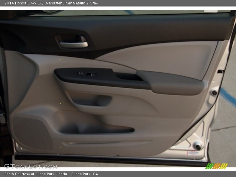 Alabaster Silver Metallic / Gray 2014 Honda CR-V LX