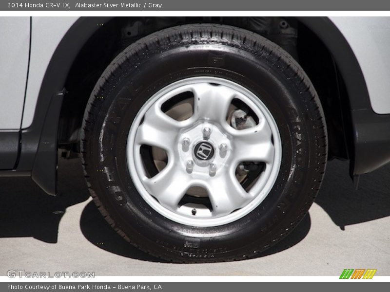 Alabaster Silver Metallic / Gray 2014 Honda CR-V LX