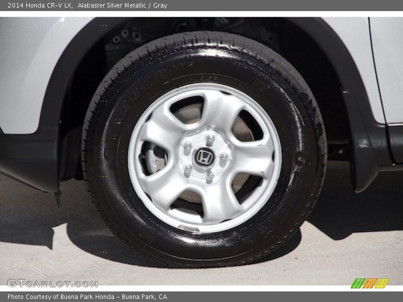 Alabaster Silver Metallic / Gray 2014 Honda CR-V LX