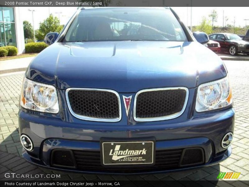 Deep Blue Metallic / Sand 2008 Pontiac Torrent GXP