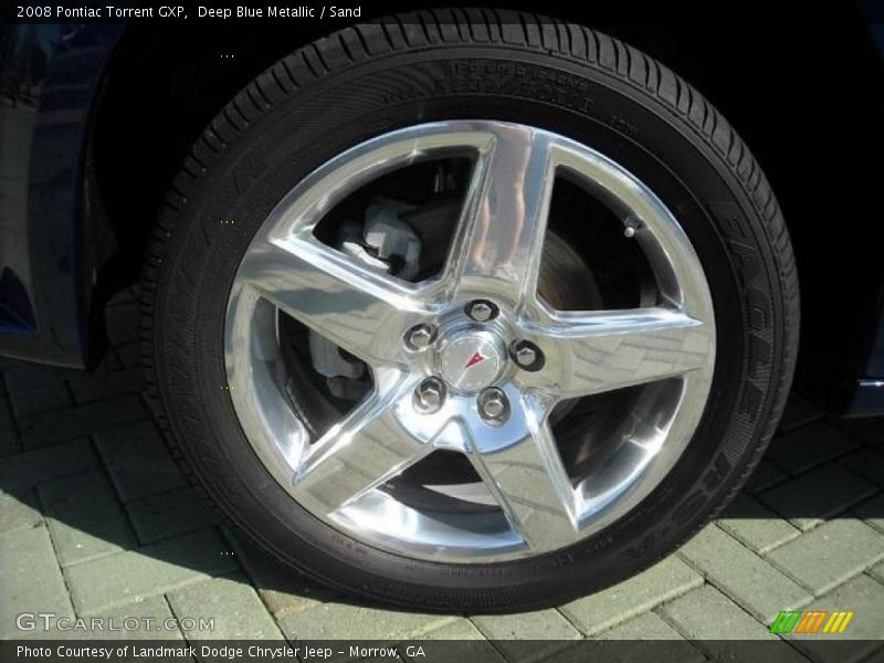 Deep Blue Metallic / Sand 2008 Pontiac Torrent GXP