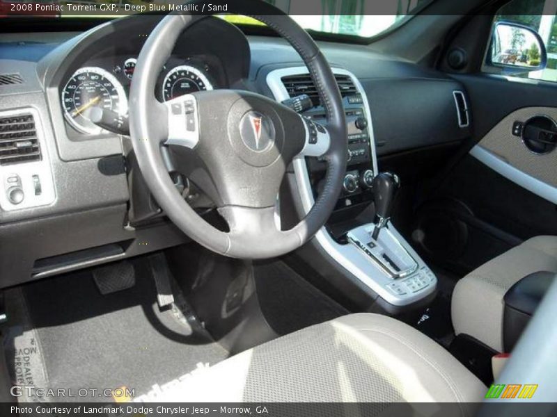 Deep Blue Metallic / Sand 2008 Pontiac Torrent GXP