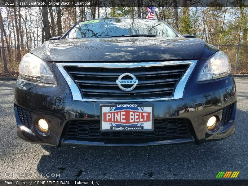 Super Black / Charcoal 2013 Nissan Sentra SR